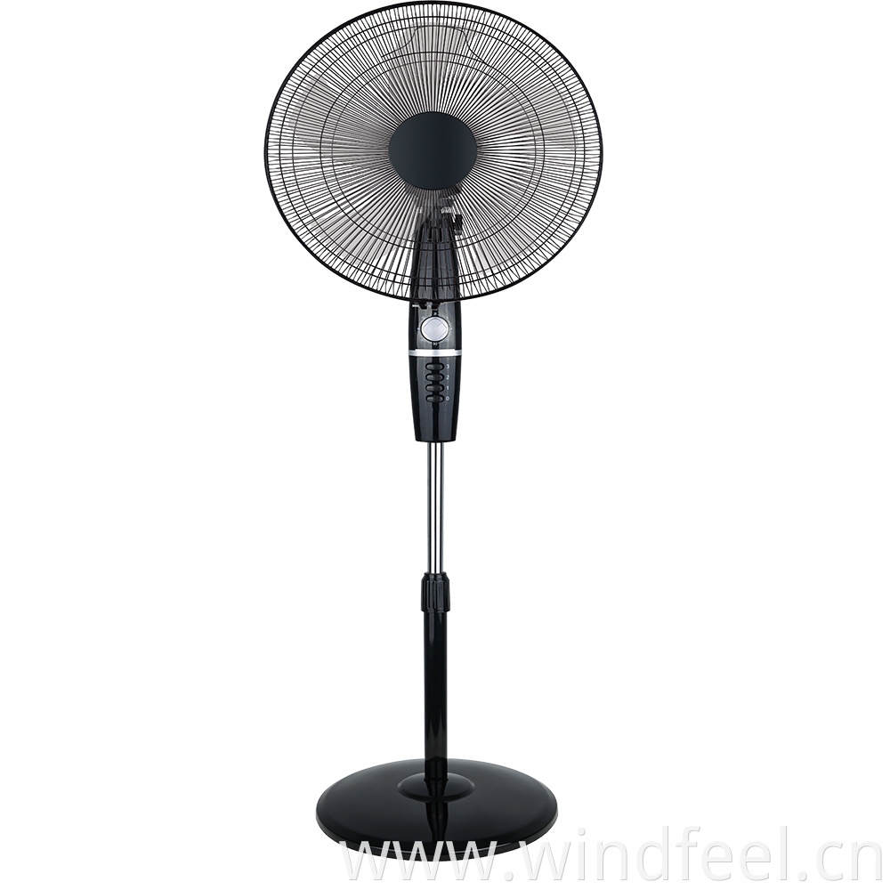 220v indoor Cooper motor Oscillating Pedestal Fans household use 16 inch stand fan